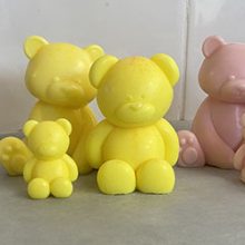 3D Teddy Bear Soaps