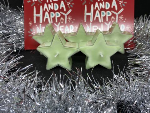 Holly Berry Star Tealights