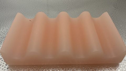 Pink Resin Soap Rack
